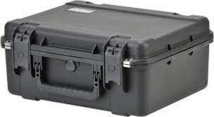 DESCRIPTION: (1) PROTECTIVE HARD CASE BRAND/MODEL: SKB #418R08 INFORMATION: BLACK RETAIL$: $227.07 EA SIZE: 14 1/2 IN X 19 IN X 8 IN INSIDE, PICK AND