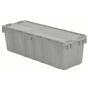 DESCRIPTION: (1) STORAGE CONTAINER WITH ATTACHED LID BRAND/MODEL: ORBIS #10E132 INFORMATION: GRAY RETAIL$: $94.53 EA SIZE: 3.3 CU FT, 24.68 GAL, 39 1/