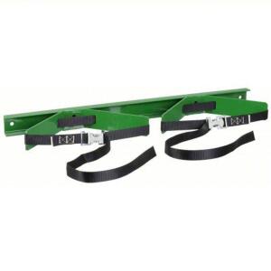 DESCRIPTION: (4) CYLINDER BRACKET BRAND/MODEL: SAFTCART #5WXP1 INFORMATION: GREEN RETAIL$: $104.64 EA SIZE: 2 CYLINDER, FOR 9 1/2 IN TO 10 IN DIA QTY: