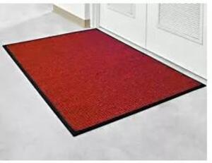 DESCRIPTION: (2) CARPET MAT, WELCOME MAT RUG BRAND/MODEL: WATERHOG #H-628R INFORMATION: RED RETAIL$: $140.00 EA SIZE: 4' X 6' QTY: 2