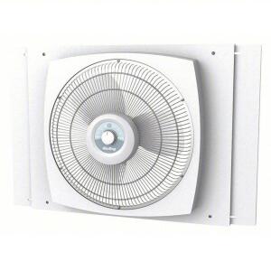 DESCRIPTION: (1) WINDOW FAN BRAND/MODEL: AIR KING #2EJR6 INFORMATION: WHITE RETAIL$: $171.59 EA SIZE: 16 IN BLADE DIA, 3 SPEEDS, 1,360/1,700/2,470 CFM