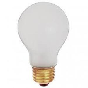 DESCRIPTION: (12) SHATTERPROOF LIGHT BULBS BRAND/MODEL: SATCO #S3931 RETAIL$: $23.95 EA SIZE: 75 WATT A19 INCANDESCENT; FROST; 5000 AVERAGE RATED HOUR