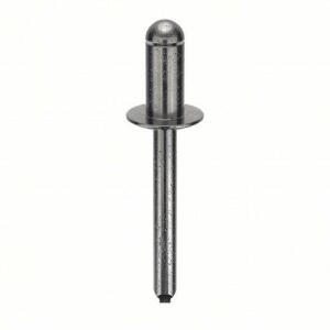 DESCRIPTION: (1) CASE O F(100) BLIND RIVET BRAND/MODEL: POP AVDEL #3ZKN1 RETAIL$: $13.47 EA SIZE: Steel Mandrel, 1/4 in Rivet Dia., 0.475 in Rivet Lg,