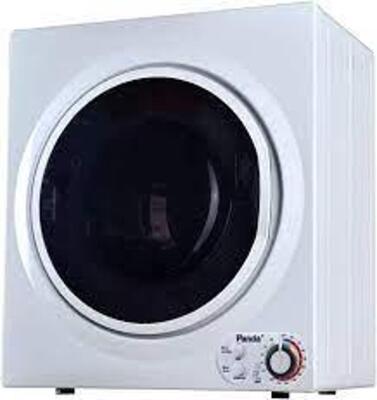 DESCRIPTION: (1) COMPACT PORTABLE ELECTRIC LAUNDRY DRYER BRAND/MODEL: PANDA F INFORMATION: WHITE RETAIL$: $358.89 EA SIZE: 3.5 CU FT QTY: 1