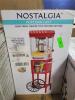 DESCRIPTION: (1) POPCORN CART BRAND/MODEL: NOSTALGIA RETAIL$: $225.00 EA QTY: 1 - 2