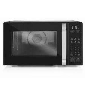 DESCRIPTION: (1) COUNTERTOP MICROWAVE BRAND/MODEL: CHEFMAN POWERCRIPS INFORMATION: BLACK RETAIL$: $179.00 EA SIZE: 1.0 CU FT QTY: 1