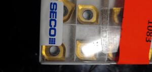 DESCRIPTION (30) SECO ACET STYLE MILLING INSERTS BRAND/MODEL ACET150660TR-M14 ADDITIONAL INFORMATION RETAIL $ 370.80 THIS LOT IS SOLD BY THE PIECE QTY