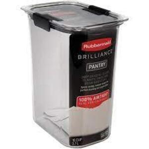 DESCRIPTION: (1) FOOD STORAGE CONTAINER BRAND/MODEL: RUBBERMAID RETAIL$: $20.69 EA SIZE: 16 cup QTY: 1