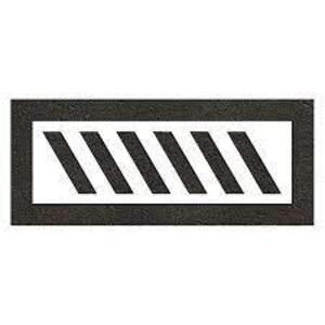 DESCRIPTION: (1) STRIPE STENCEL FOR SPEED BUMPS BRAND/MODEL: RAE PAVEMENT RETAIL$: $260.59 EA QTY: 1