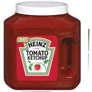 DESCRIPTION: (2) TOMATO KETCHUP BRAND/MODEL: HEINZ RETAIL$: $13.49 EA SIZE: 114 OZ QTY: 2