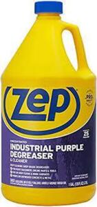 DESCRIPTION: (2) CONCENTRATED INDUSTRIAL PURPLE DEGREASER BRAND/MODEL: ZEP #ZU0856128 RETAIL$: $30.00 EA SIZE: 1 GALLON QTY: 2