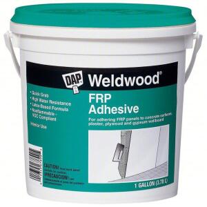 DESCRIPTION: (1) CONSTRUCTION ADHESIVE BRAND/MODEL: DAP #2PE41 INFORMATION: WHITE RETAIL$: $36.85 EA SIZE: 1 GAL QTY: 1