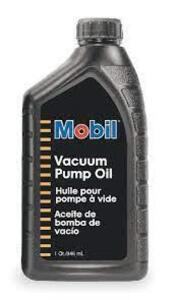 DESCRIPTION: (2) VACUUM PUMP OIL BRAND/MODEL: MOBIL INFORMATION: BLACK RETAIL$: $14.24 EA SIZE: 1 QT QTY: 2