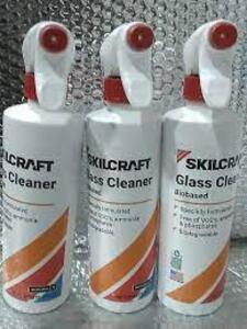 DESCRIPTION: (2) GLASS CLEANER BRAND/MODEL: SKILCRAFT INFORMATION: READY TO USE RETAIL$: $36.00 EA SIZE: 16 OZ QTY: 2