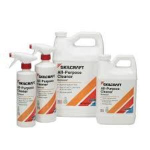 DESCRIPTION: (2) ALL PURPOSE CLEANER BRAND/MODEL: SKILCRAFT RETAIL$: $43.99 EA SIZE: 1 GALLON QTY: 2