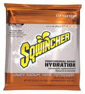 DESCRIPTION: (6) SPORTS DRINK MIX POWDER CONCENTRATE BRAND/MODEL: SQWINCHER #3UZL4 INFORMATION: ORANGE SIZE: MAKES 1 GALLON PER PACKAGE QTY: 6