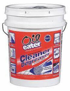 DESCRIPTION: (1) PARTS WASHER CLEANING SOLUTION BRAND/MODEL: OIL EATER #4NHH7 RETAIL$: $76.66 EA SIZE: 5 GALLON QTY: 1