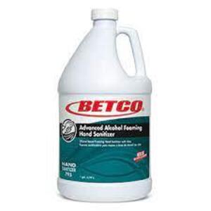 DESCRIPTION: (4) ANTIBACTERIAL FOAMING HAND SANITIZER BRAND/MODEL: BETCO #75504-00 RETAIL$: $175.99 TOTAL SIZE: 1 GALLON QTY: 4