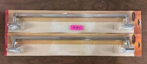 (2) - 24" TOWEL BARS