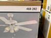 BROOKHURST 52 IN. LED INDOOR WHITE CEILING FAN WITH LIGHT KIT - 3