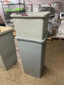 (2) - 30" WASTE BINS