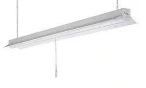 4 FT. 64-WATT EQUIVALENT INTEGRATED LED WHITE SHOP LIGHT LINKABLE 3200 LUMENS 4000K BRIGHT WHITE 5 FT. CORD INCLUDED