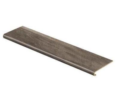 (2) - GREY OAK 47 IN. LENGTH X 12-1/8 IN. DEEP X 1-11/16 IN. HEIGHT LAMINATE TO COVER STAIRS 1 IN. THICK