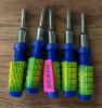 (5) - PC. RACHETING SCREWDRIVER SET