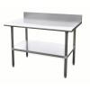 DESCRIPTION: (1) WORK TABLE BRAND/MODEL: PRODUCT NUMBER #4UEJ9 INFORMATION: STAINLESS STEEL RETAIL$: $938.83 EA SIZE: 600 LB LOAD CAPACITY, 48 IN WD,