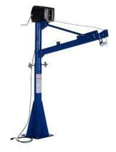 DESCRIPTION: (1) POWER LIFT JIB CRANE BRAND/MODEL: VESTIL #WTJ-E-15-3-AC INFORMATION: BLUE RETAIL$: $3529.99 EA SIZE: 1500 LBS CAPACITY QTY: 1