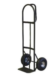 DESCRIPTION: (1) D HANDLE HAND TRUCK DOLLY BRAND/MODEL: MILWAUKEE INFORMATION: BLACK RETAIL$: $99.99 EA SIZE: 800 LB CAPACITY QTY: 1