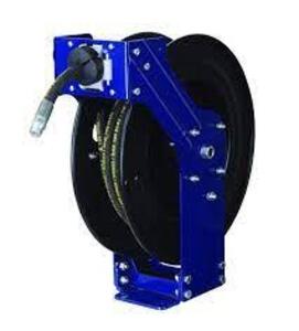 DESCRIPTION: (1) SPRING RETRACTABLE HOSE REEL BRAND/MODEL: PROLUBE INFORMATION: BLUE RETAIL$: $553.25 EA QTY: 1