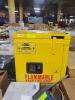 DESCRIPTION: (1) FLAMMABLES SAFETY CABINET, COUNTERTOP BRAND/MODEL: CONDOR #45AE83 INFORMATION: YELLOW RETAIL$: $691.71 EA SIZE: 4 GAL, 17 1/2 IN X 18 - 4