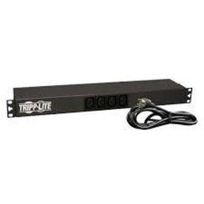 DESCRIPTION: (1) RACKMOUNT POWER DISTRIBUTION UNIT BRAND/MODEL: TRIPP LITE #PDUH20HVL6 INFORMATION: BLACK RETAIL$: $180.11 EA SIZE: 240V 14 OUTLETS QT