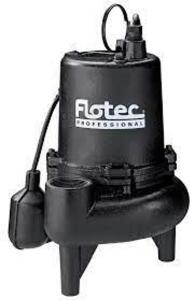 DESCRIPTION: (1) SEWAGE PUMP BRAND/MODEL: PENTAIR FLOTEC #E75STVT INFORMATION: CAST IRON RETAIL$: $849.00 EA SIZE: 225 GPM QTY: 1