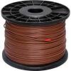 DESCRIPTION: (1) SPOOLS OF THERMOSTAT CABLE WIRE BRAND/MODEL: RPP #WC TSTAT18/2-500 INFORMATION: SOLID BARE COPPER, BROWN JACKET RETAIL$: $75.00 EA SI