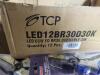 DESCRIPTION: (7) FLOOD LIGHTS, DIMMABLE BRAND/MODEL: TCP #LED12BR30D30K RETAIL$: $5.00 PER BULB SIZE: 65W, BR30 QTY: 7 - 4