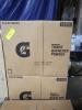 DESCRIPTION: (2) BOXES OF (14) SPORTS DRINK MIX BRAND/MODEL: GATORADE #6AX76 INFORMATION: FROST GLACIER FREEZE RETAIL$: $19.00 EA SIZE: 51 OZ, YIELDS - 2