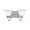 DESCRIPTION: (2) DECORATIVE LIGHT FIXTURE BRAND/MODEL: LUMAPRO #4UZH5 RETAIL$: $35.00 EA SIZE: 16" QTY: 2