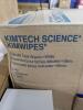 DESCRIPTION: (1) CASE OF (15) BOXES SCIENCE KIMWIPES BRAND/MODEL: KIMTECH #34721 RETAIL$: $163.21 TOTAL SIZE: 2 PLY, XL QTY: 1 - 2