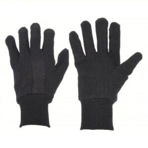 DESCRIPTION: (24) PAIRS OF KNIT WORK GLOVES BRAND/MODEL: CONDOR #5AX05 INFORMATION: BLACK RETAIL$: $1.77 PER PAIR SIZE: LARGE (9) QTY: 24