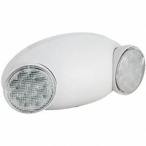 DESCRIPTION: (1) EMERGENCY LIGHT BRAND/MODEL: COMPASS #46T222 INFORMATION: WHITE RETAIL$: $53.82 EA SIZE: LED, DAMP LOCATION RATED, 1 W LAMP WATT, 120