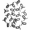 DESCRIPTION: (6) PACKS OF (20) CEILING TILE PANEL CLIPS BRAND/MODEL: SUSPEND-IT #12L744 INFORMATION: BLACK RETAIL$: $5.46 PER PACK SIZE: 1" QTY: 6