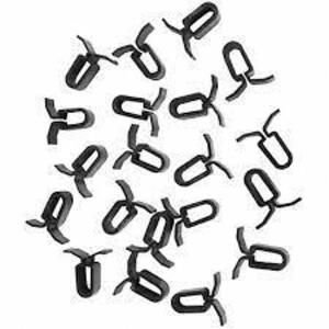 DESCRIPTION: (6) PACKS OF (20) CEILING TILE PANEL CLIPS BRAND/MODEL: SUSPEND-IT #12L744 INFORMATION: BLACK RETAIL$: $5.46 PER PACK SIZE: 1" QTY: 6