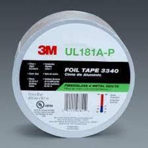 DESCRIPTION: (9) ROLLS OF FOIL TAPE BRAND/MODEL: SHOP 3M #UL181A-P INFORMATION: FOIL RETAIL$: $20.00 EA SIZE: 2.5X 150 FT QTY: 9