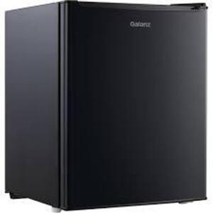 DESCRIPTION: (1) MINI FRIDGE BRAND/MODEL: GALANZ/GL27BK INFORMATION: BLACK/CAPACITY: 2.7 CU-FT RETAIL$: 170.99 SIZE: 19.69"L X 19.13"W X 24.69"H QTY: