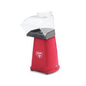 DESCRIPTION: (1) POPCORN MAKER BRAND/MODEL: GREEN LIFE INFORMATION: RED RETAIL$: $40.00 EA SIZE: 18 CUPS QTY: 1