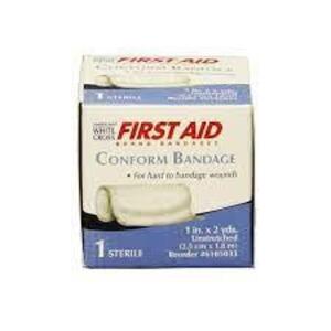 DESCRIPTION: (1) CASE OF APPROX (60) CONFORM BANDAGE BRAND/MODEL: FIRST AID RETAIL$: $120.00 EA SIZE: 3INX2YD QTY: 1