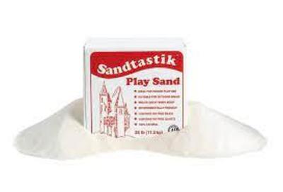 DESCRIPTION: (2) PLAY SAND BRAND/MODEL: SANDTASTIK RETAIL$: $30.00 EA SIZE: 25 LB QTY: 2