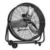 DESCRIPTION: (1) 2 SPEED HIGH VELOCITY INDUSTRIAL DRUM FAN BRAND/MODEL: COMFORT ZONE INFORMATION: BLACK RETAIL$: $124.00 EA SIZE: 24 IN QTY: 1